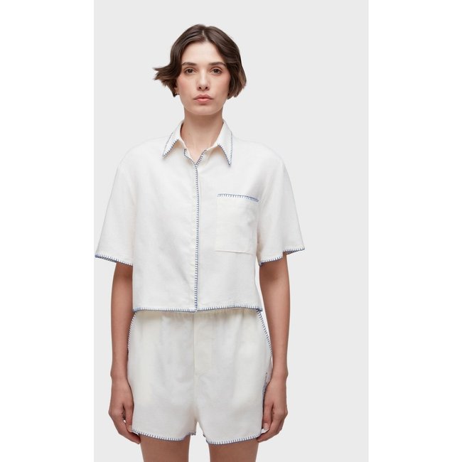 Camisa bordado knot OSKLEN