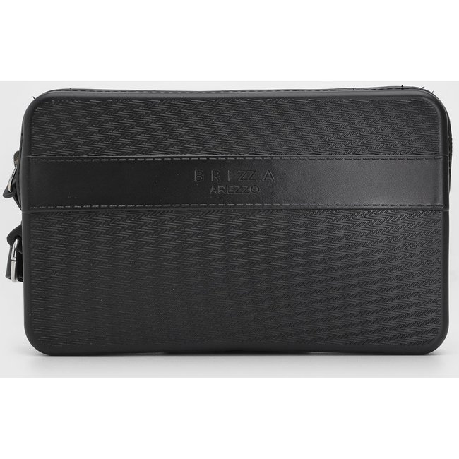 Bolsa Retangular Brizza Arezzo Alça Mão Preto