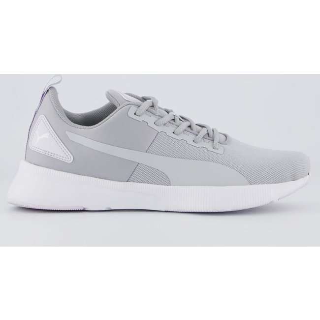 Tenis Puma Flyer Runner Mesh WNS Feminino Cinza e Branco