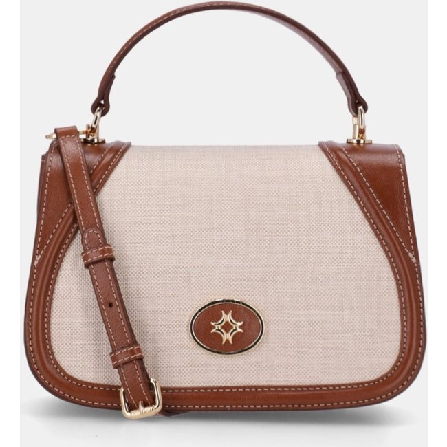 Bolsa Satchel Pequena Luz da Lua - 2000802 Luz Da Lua Marrom