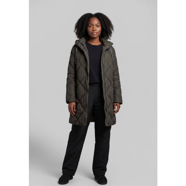 Casaco Feminino Facinelli Nylon Capuz Verde