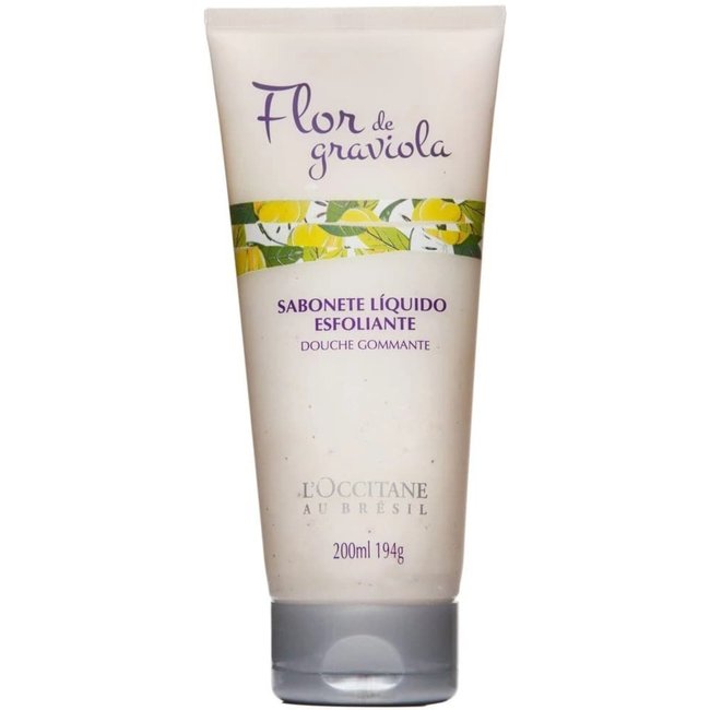 Sabonete Líquido Esfoliante Flor de Graviola L'Occitane Au Brésil 200ml
