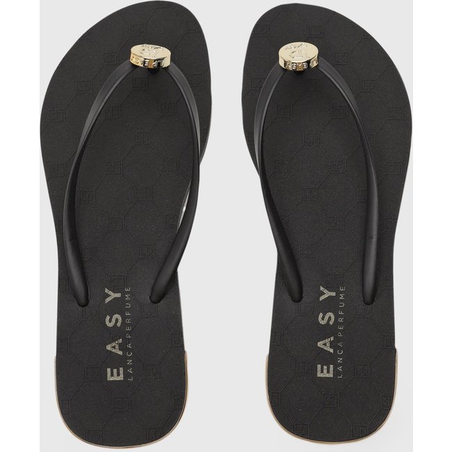 Chinelo Feminino Lança Perfume Preto