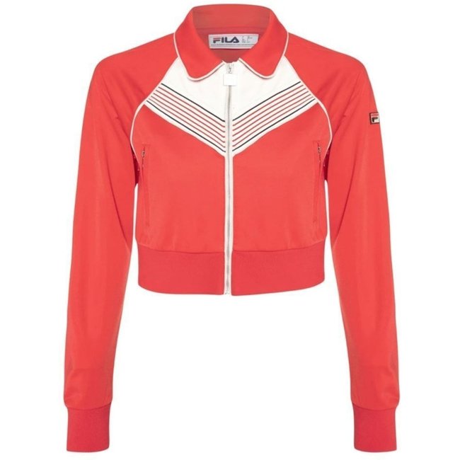 Jaqueta Fila Arya Track Feminina - Vermelho - fila