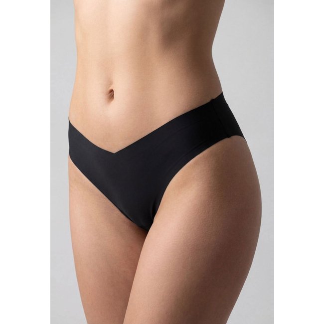 Calcinha Feminina Hope Fio Dental Laterais Largas Preta