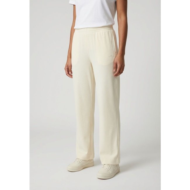 Calça Feminina Fila Wide Essentials Rib Creme