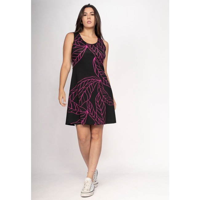 Vestido CabanaFree Anahí Curto Regata Antúrios Lilás