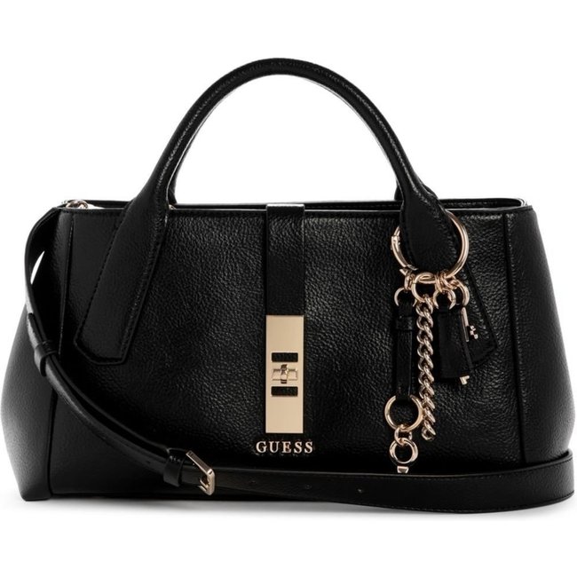 Bolsa Guess Brooke High Society Satchel Preto