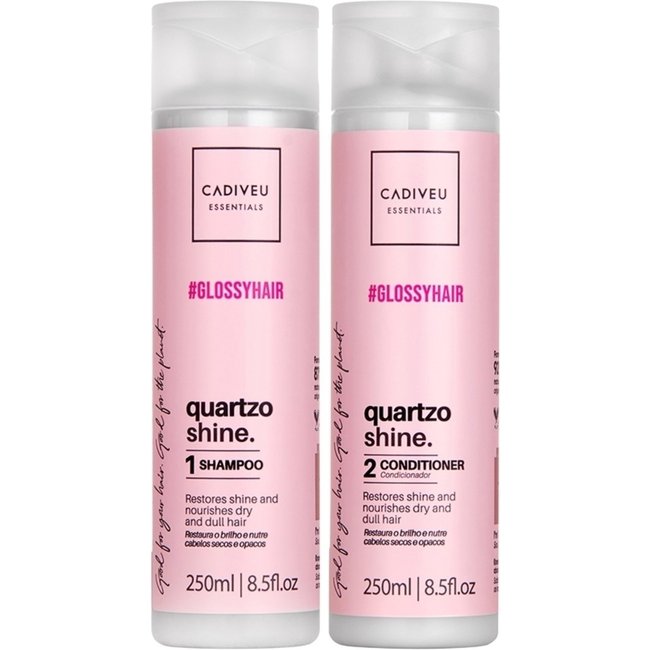 Kit Cadiveu Essentials Quartzo Shine - Duo (2 produtos)