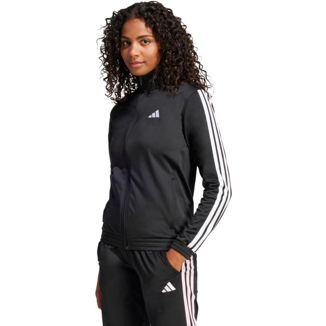 Jaqueta Tricot Três Listras adidas Sportswear Preto