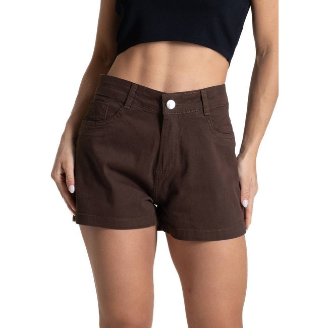 Shorts Sarja Sawary - 282004 - Marrom - Sawary