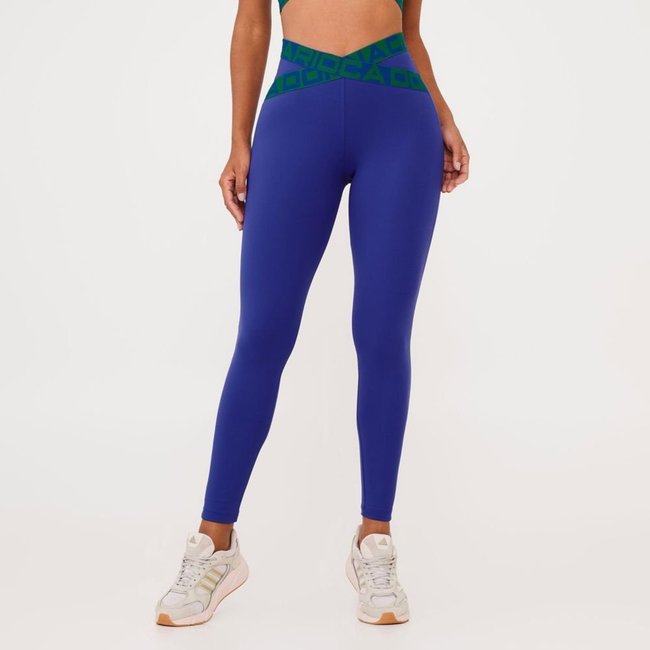 Legging Attack Azul Sublime Poliamida Donna Carioca