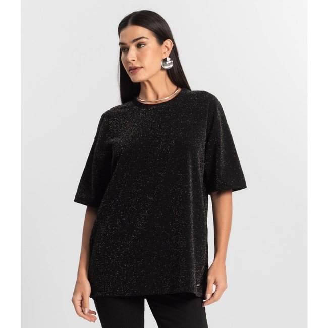 Blusa Feminina T-Shirt Over Rovitex Preto