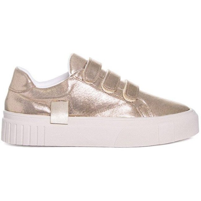 Tênis Feminino Pixolé Casual Kira Ouro Incolor