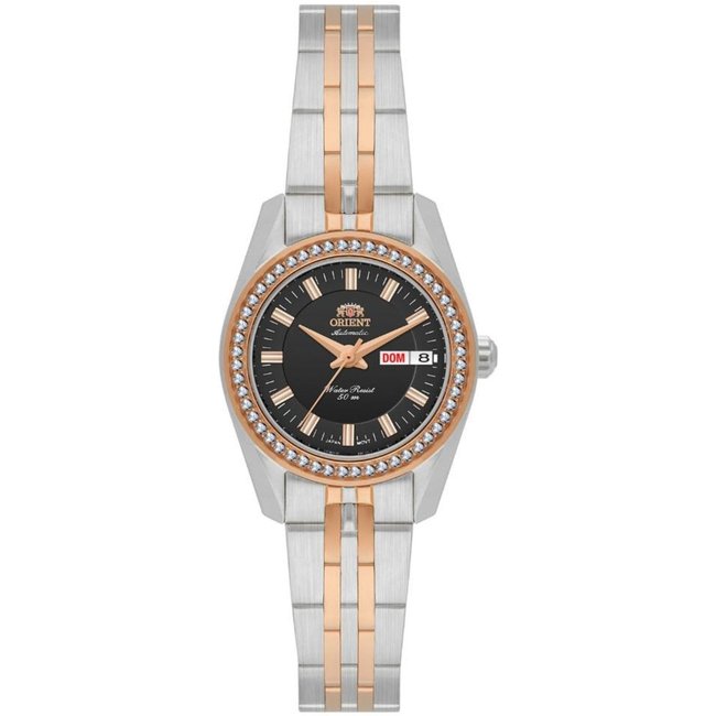 Relógio Feminino Automático Orient Prata NH6MM006 P1SR Prata