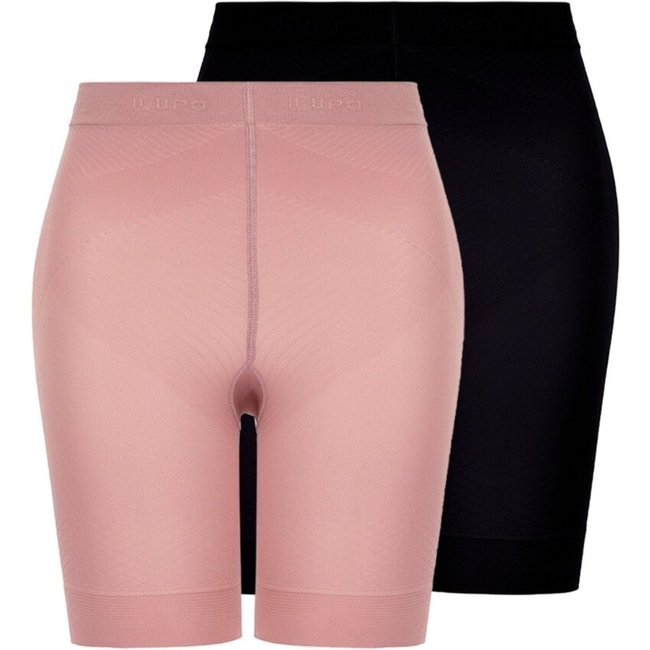Kit com 2 Shorts Feminino Modelador Up Line Loba 5690-003 Rosa