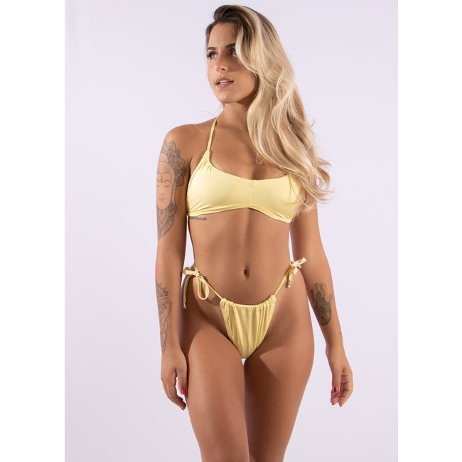 Biquíni Rioutlet Cortininha Asa Delta Amarelo
