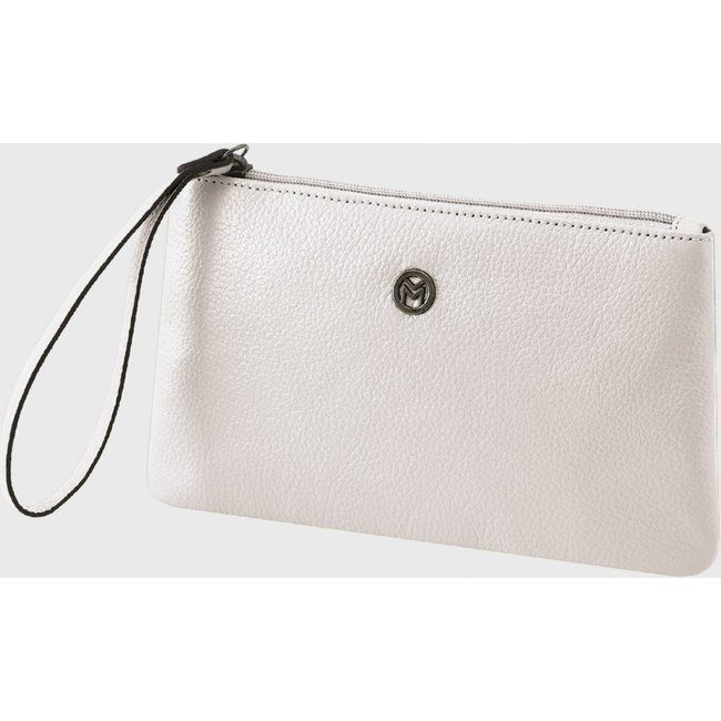 Bolsa Carteira Clutch Couro Mariart Cambará Off White