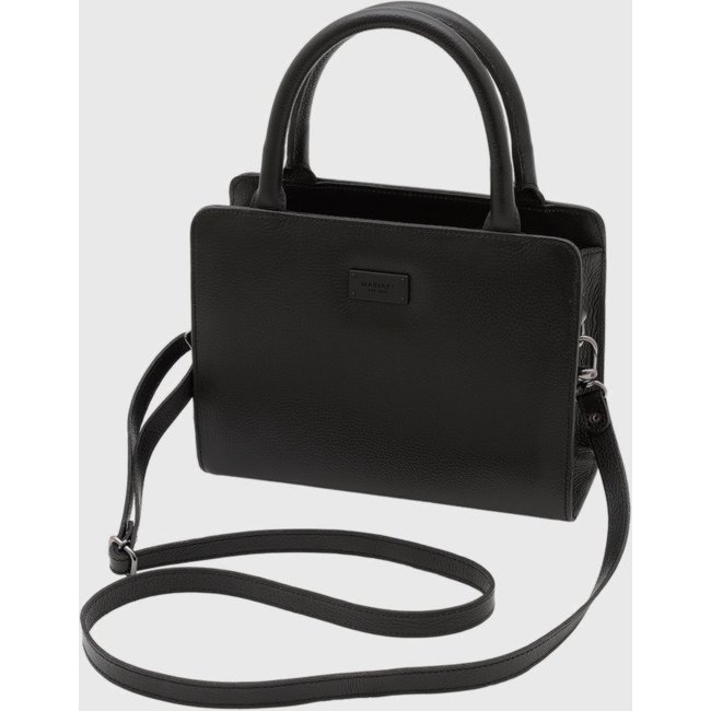 Bolsa Transversal Couro Mariart Maia All Black Preta