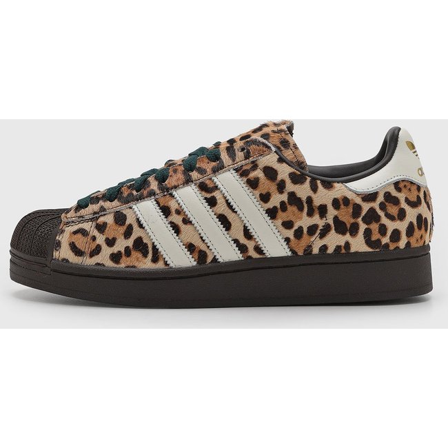 Tênis Adidas Originals Superstar II Animal Print Bege