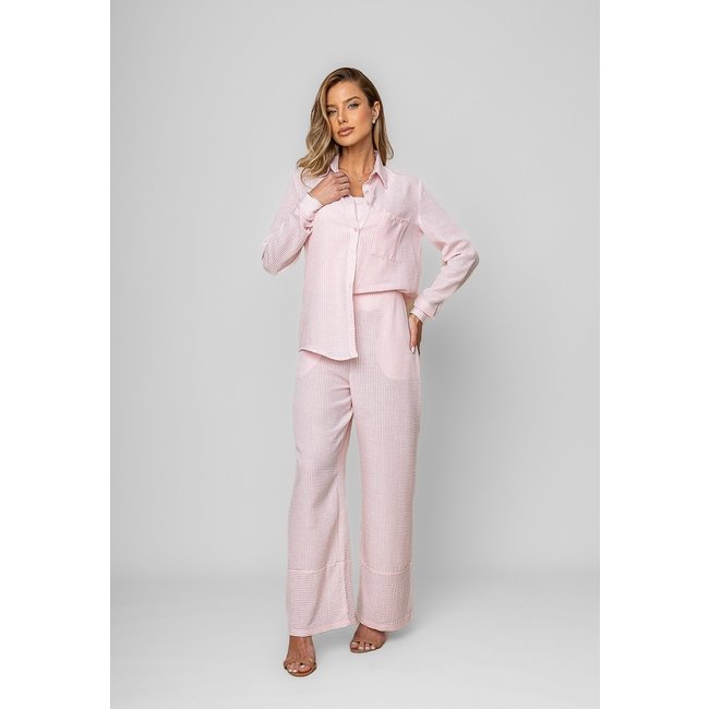 Camisão Listrado Alfaiataria Salvatore Rosa
