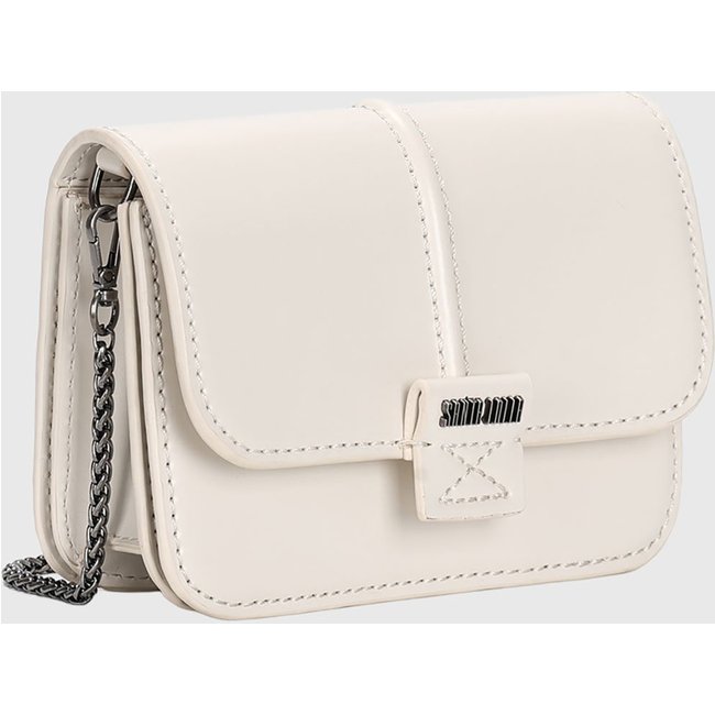 Bolsa Tiracolo Santa Lolla Logo Off-White