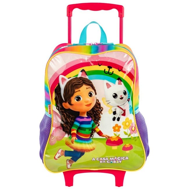 Infantil - Mochilete Grande Gabby Fadas - Colorido Multicolorido