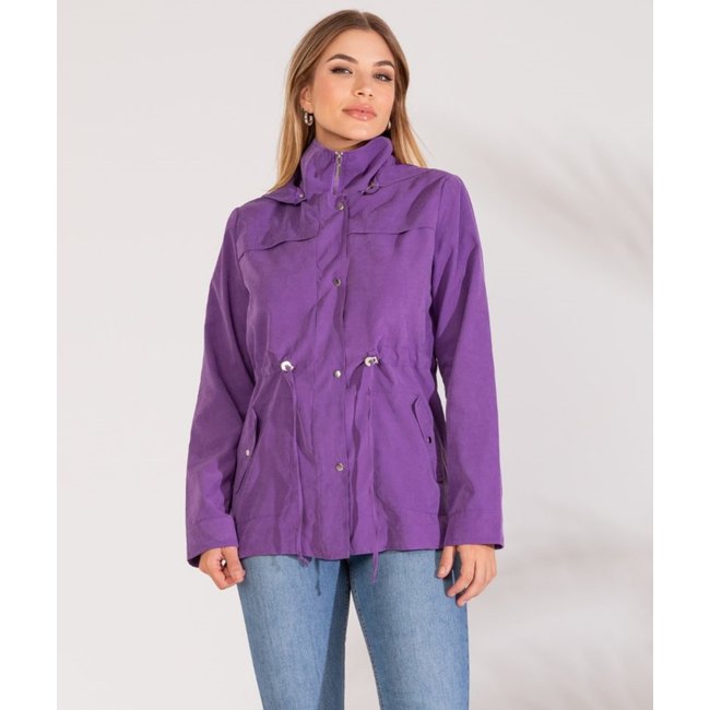 JAQUETA PARKA OLIVIA ROXO