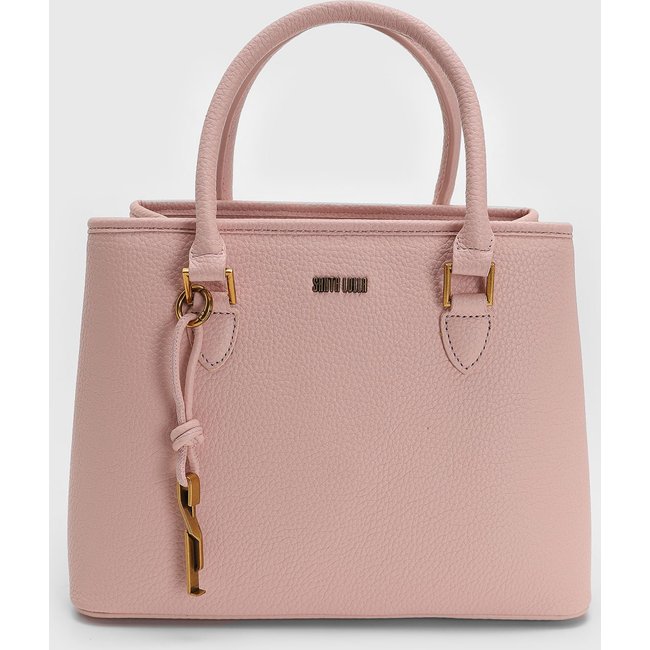 Bolsa Feminina Santa Lolla Grande Rosa Claro