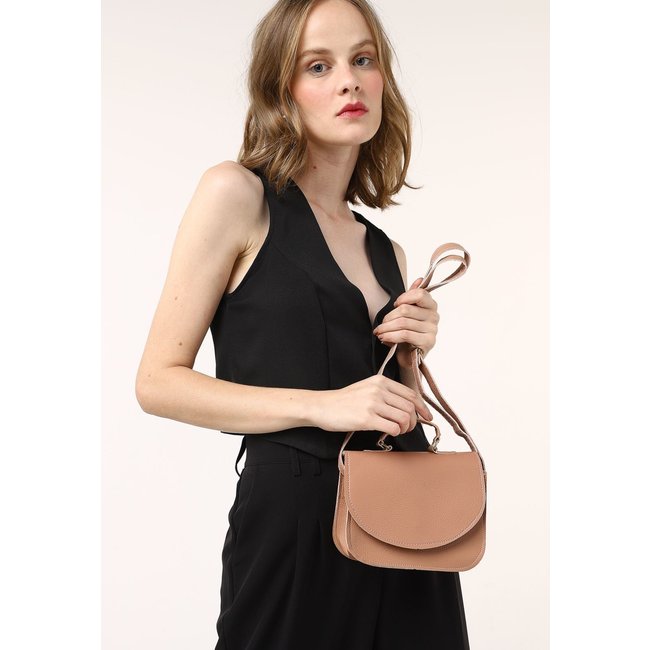 Bolsa Feminina Transversal com Alça de Mão Star Shop Rosa