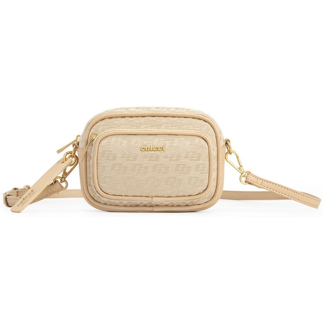 Bolsa Crossbody Colcci Monograma Bag Ou25 Off White Feminino