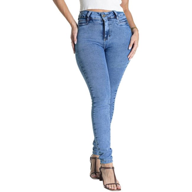 Calça Jeans Sawary Levanta Bumbum - 281113 - Azul - Sawary