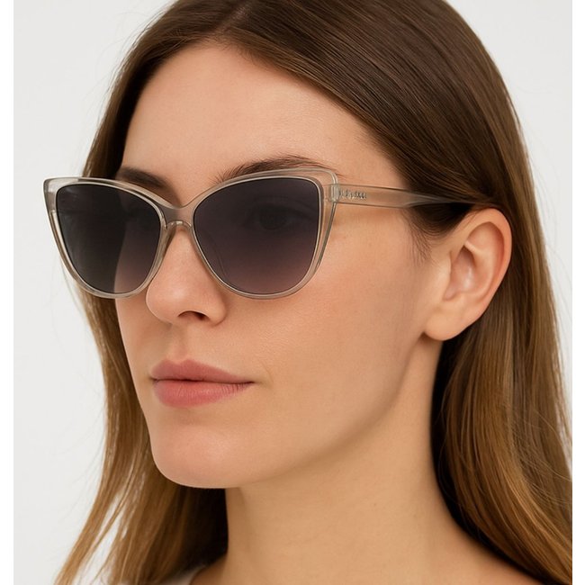 Óculos de Sol Vih Triny Feminino com Lente Cinza Degradê Elegância e Proteção UV