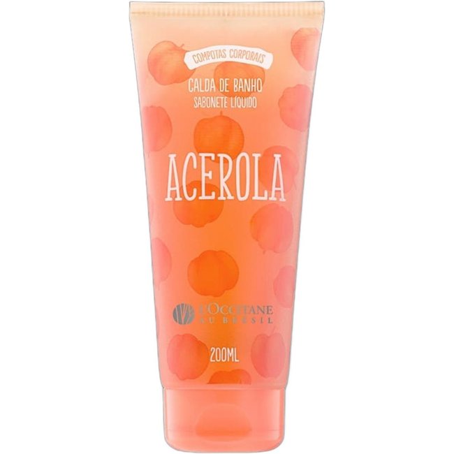Calda de Banho Sabonete Líquido Acerola L'Occitane Au Brésil 200ml