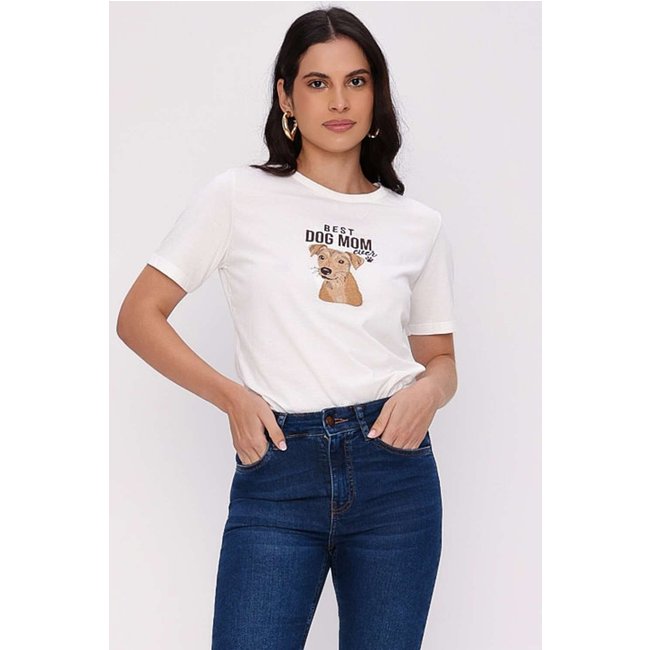 T SHIRT PET OFF - CARAMELO Gatabakana