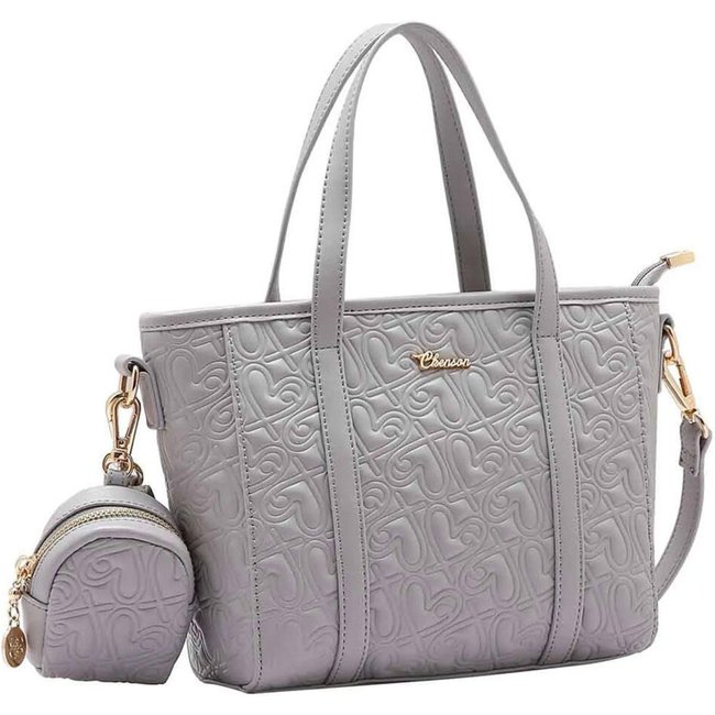 Bolsa Feminina Chenson Cg85102 1825102 Cinza