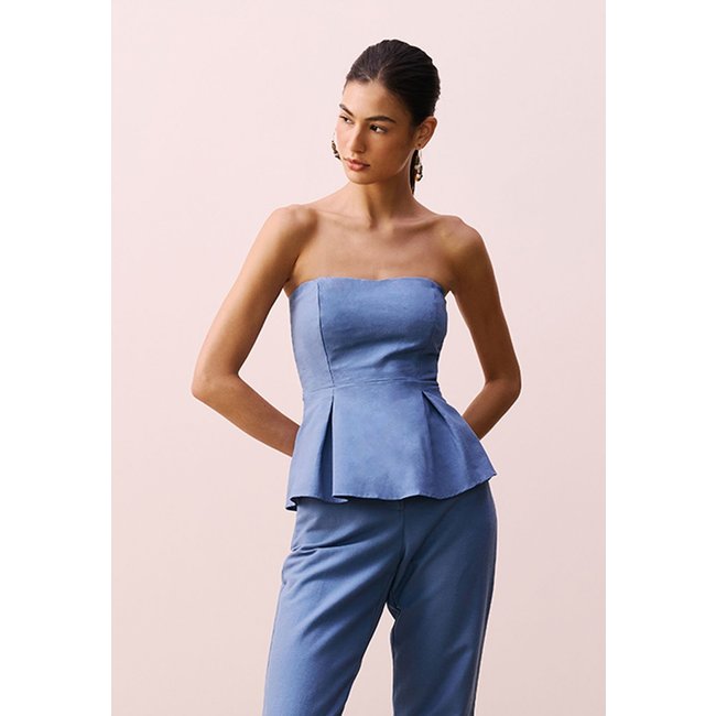Blusa Tomara Que Caia Pregas