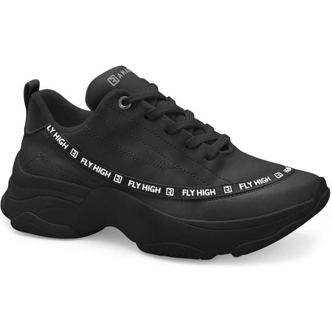 Tênis Feminino Jogging Preto Ramarim 2574201-2