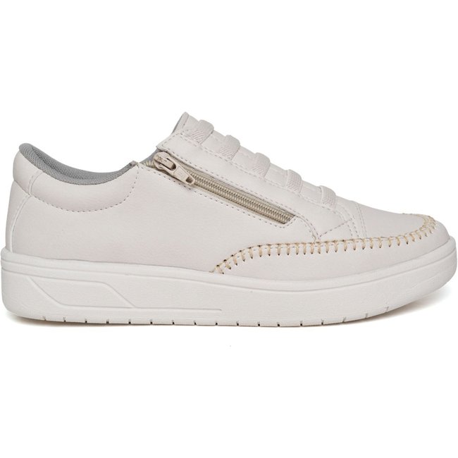 Tenis Feminino FootWorks Casual Estilo e Conforto 2050 Bege