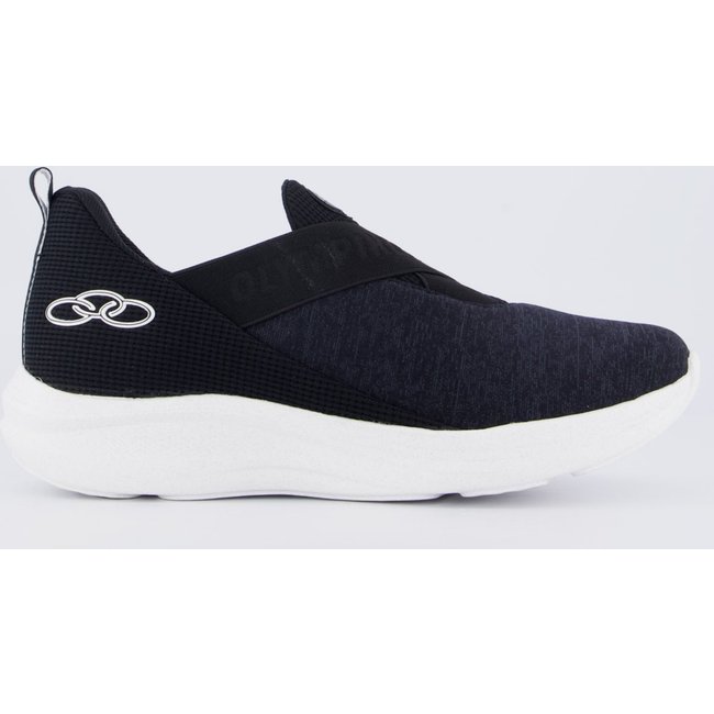 Tênis Olympikus Easy 3 Feminino Preto e Branco
