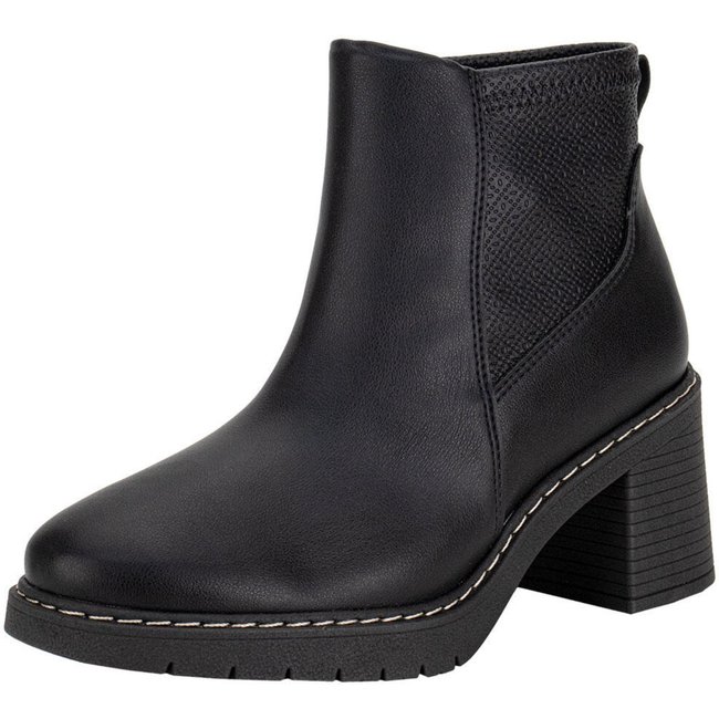 Bota Feminina Cano Baixo Piccadilly 769001 A0089001 Preto