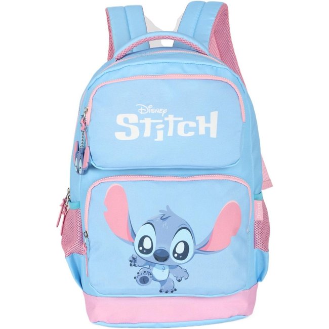 Infantil - Mochila de Costas Média Stitch Disney Azul