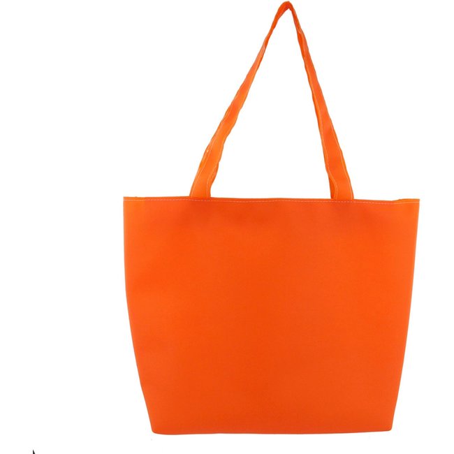 Bolsa de Praia Feminina Sacola Bolsa Academia Grande Laranja