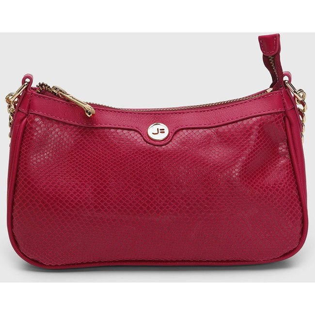 Bolsa Pequena Feminina Jorge Bischoff Texturizada Pink