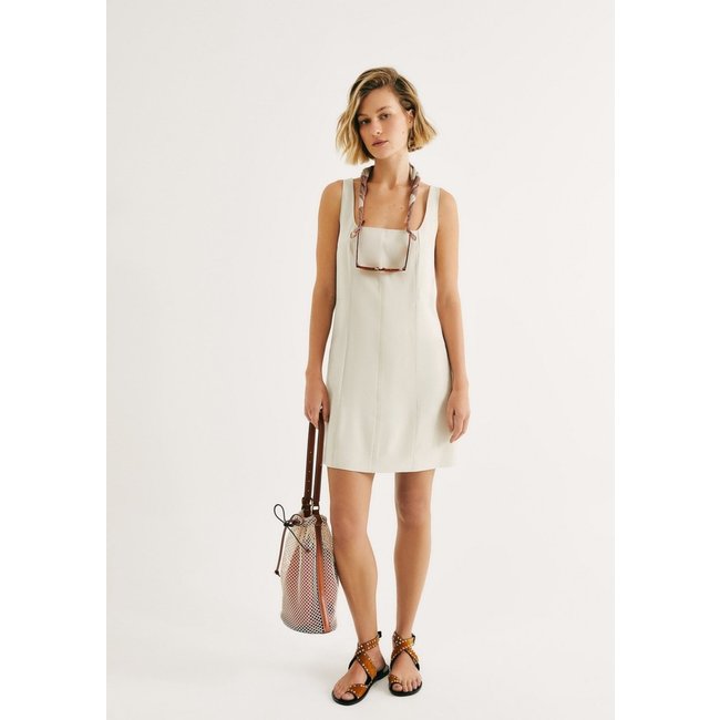 Vestido Curto Em Peach Touch Hering