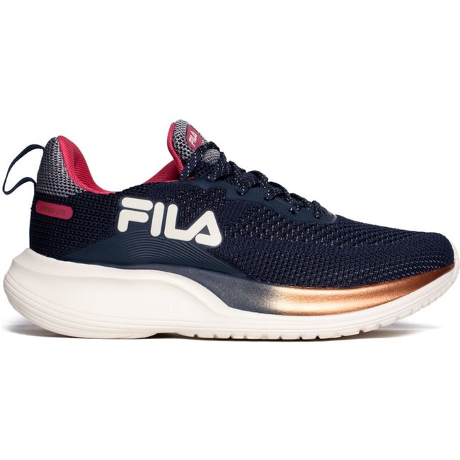 Tênis Feminino Fila Speed Lite Esportivo Marinho/Rosa