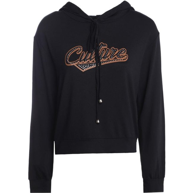 Blusa Com Capuz Autentique Feminina PRETO
