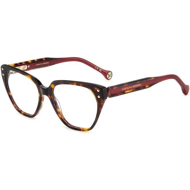 Armação de Óculos Carolina Herrera Her 0223 O63 - Marrom Havana 52