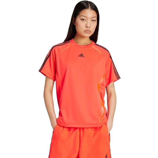 Camiseta Folgada Adicolor Teamgeist adidas Originals Vermelho