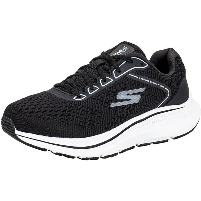Tênis Feminino Run Consistent 2.0 Skechers 128607Br 5678607 Preto